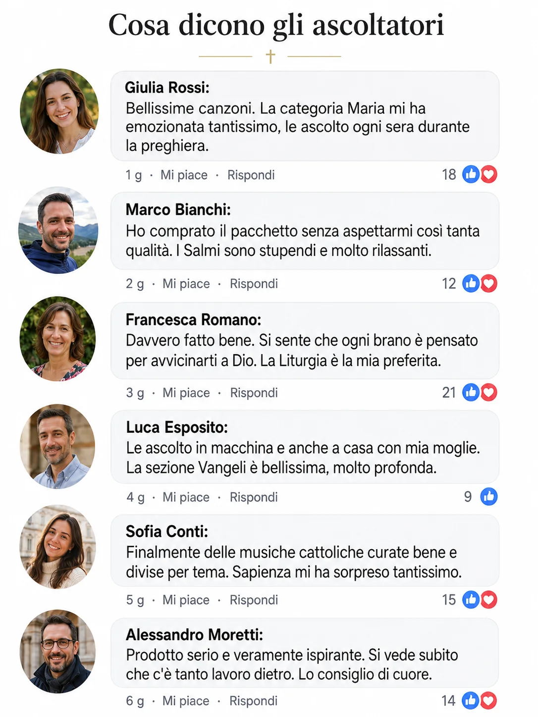 Testimonianze su Parola Cantata